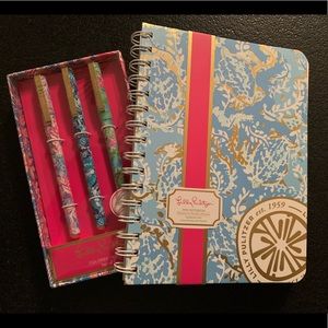 Lilly Pulitzer Notebook and Pen Set